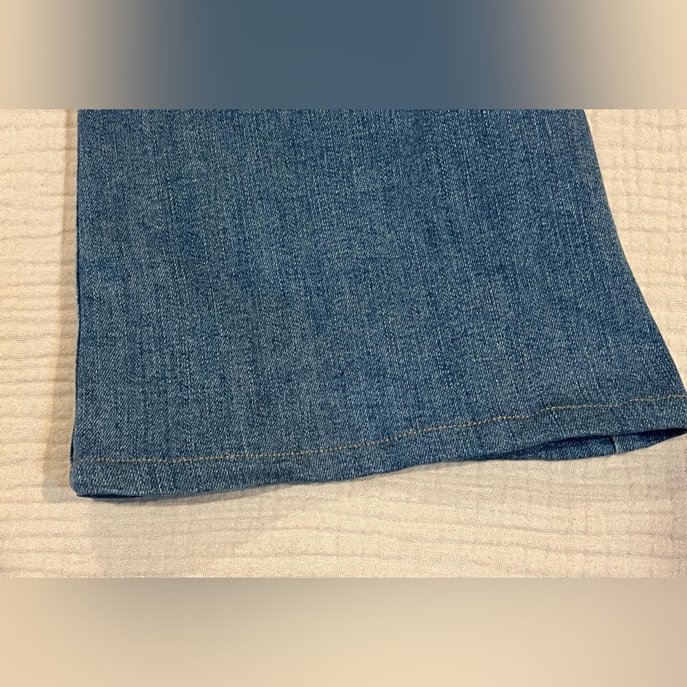 Free People We The Free Sunburst Blue Jayde Ultra High Rise Flare Leg Jeans 29 - Picture 10 of 16